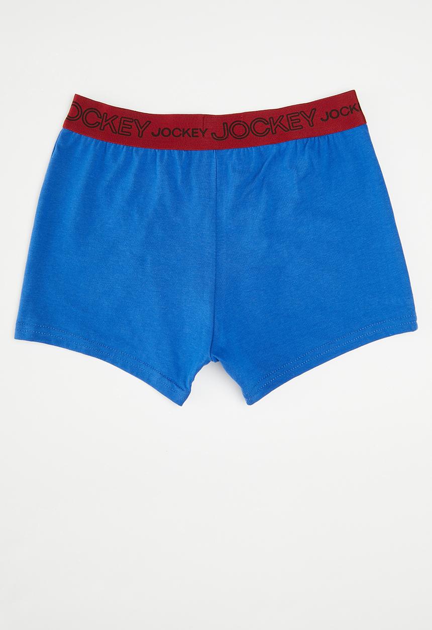 Jockey - 2 pack  boys pouch trunk - bluest eyes/blue cavern