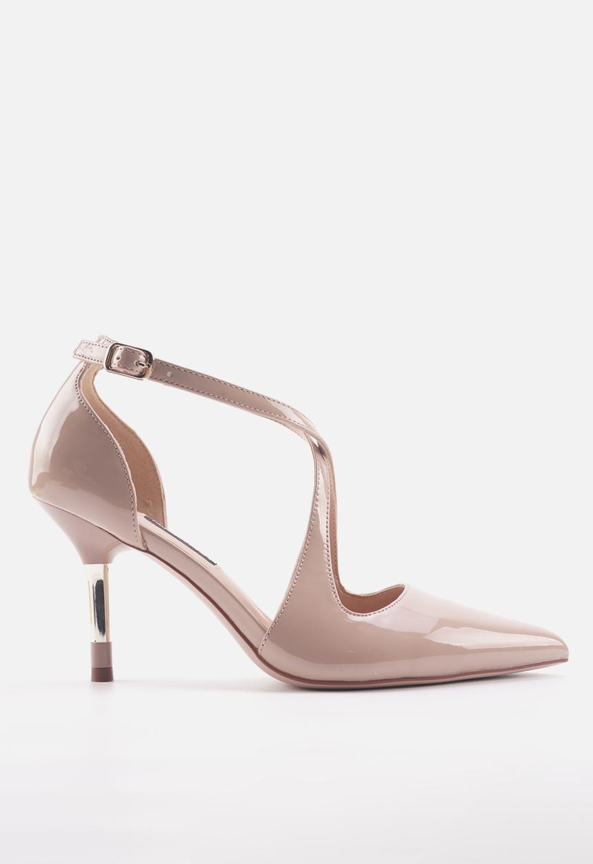 Nine West - Alban ankle strap heel - neutral