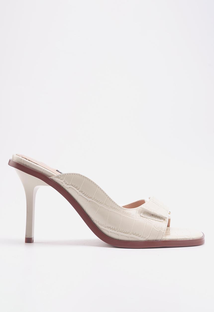 Nine West - Aler slip on heel - beige