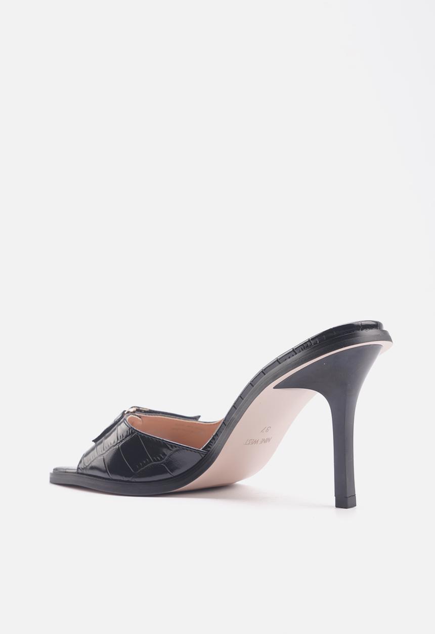 Nine West - Aler slip on heel - black