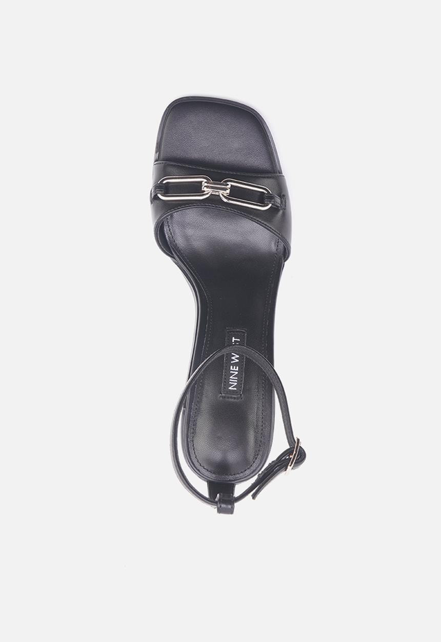 Nine West - Alinase ankle strap heel - black