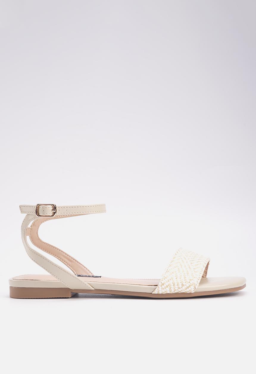 Nine West - Ararat ankle strap sandal - beige