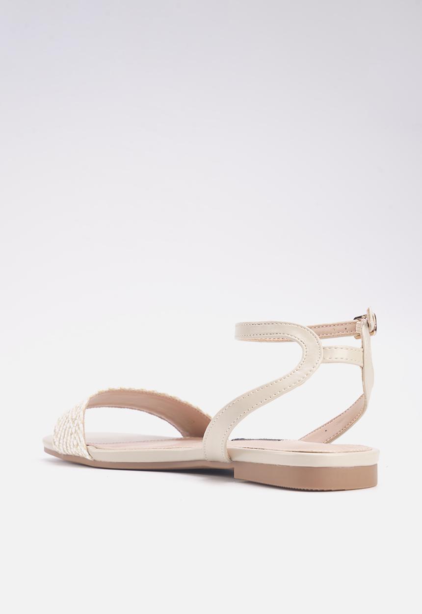 Nine West - Ararat ankle strap sandal - beige