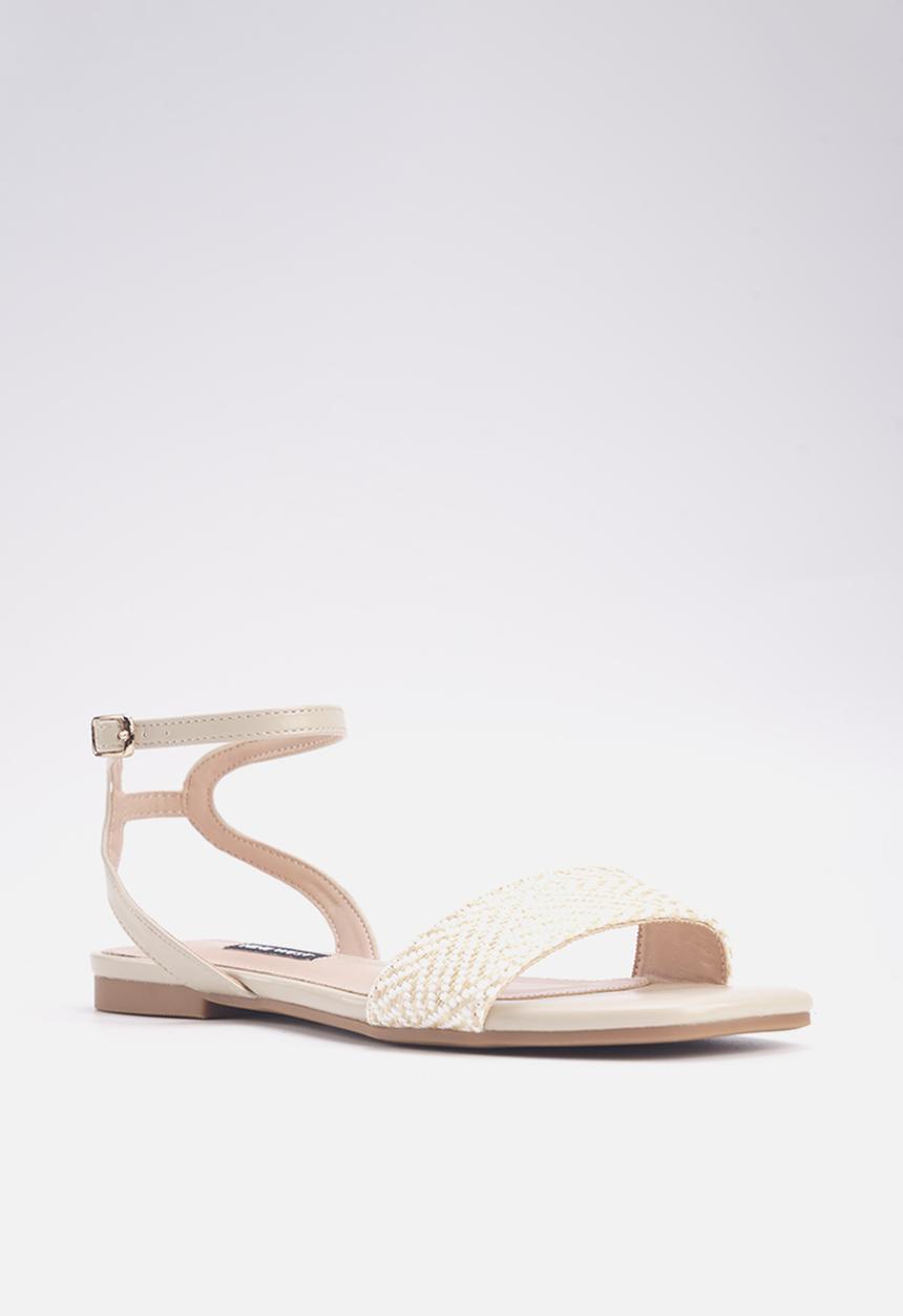 Nine West - Ararat ankle strap sandal - beige
