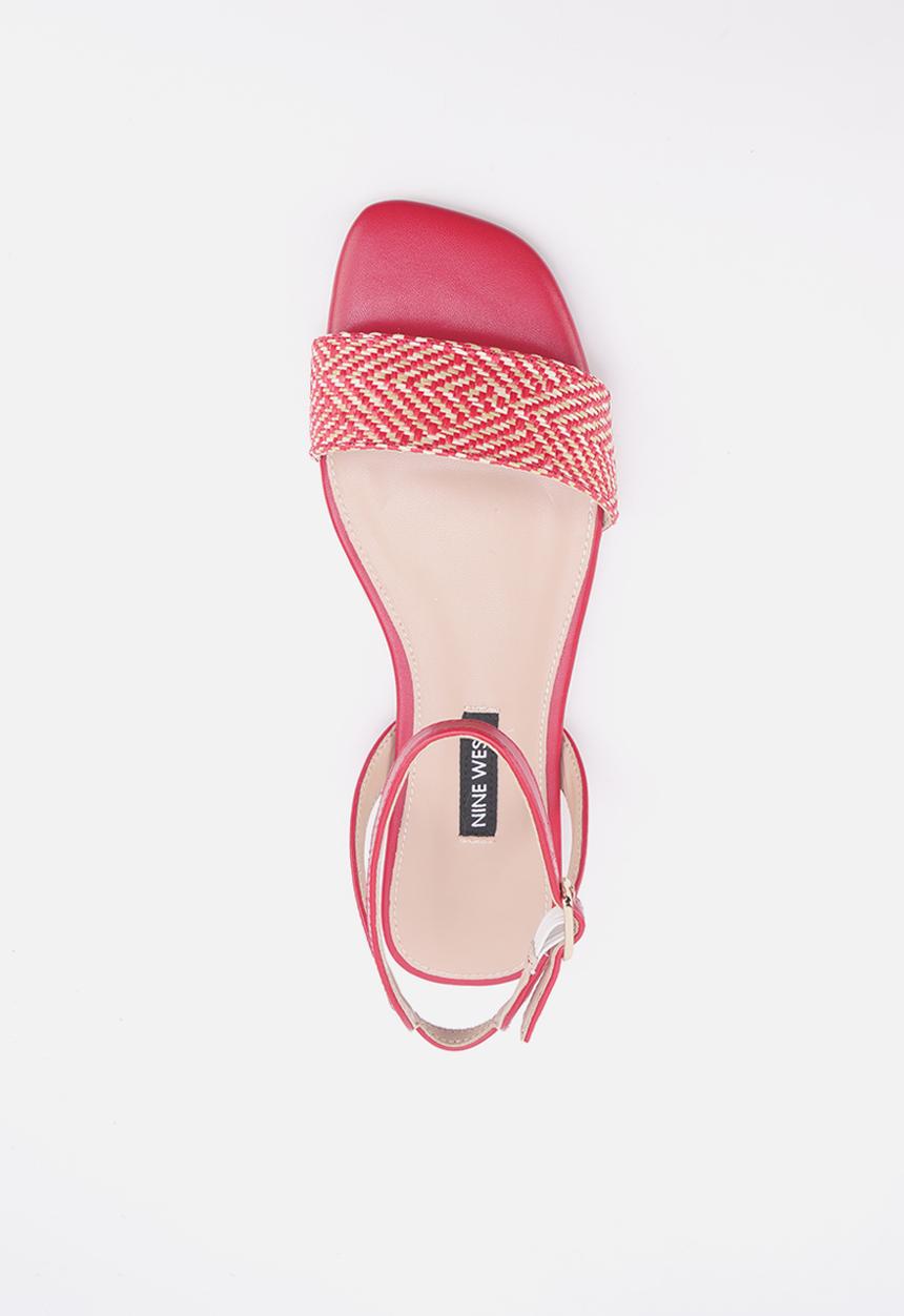 Nine West - Ararat ankle strap sandal - red