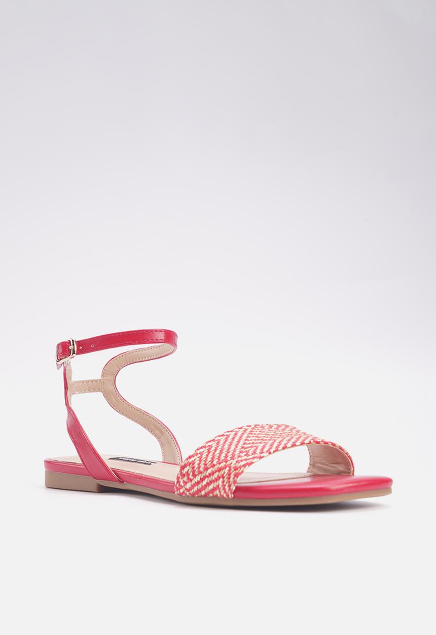 Nine West - Ararat ankle strap sandal - red