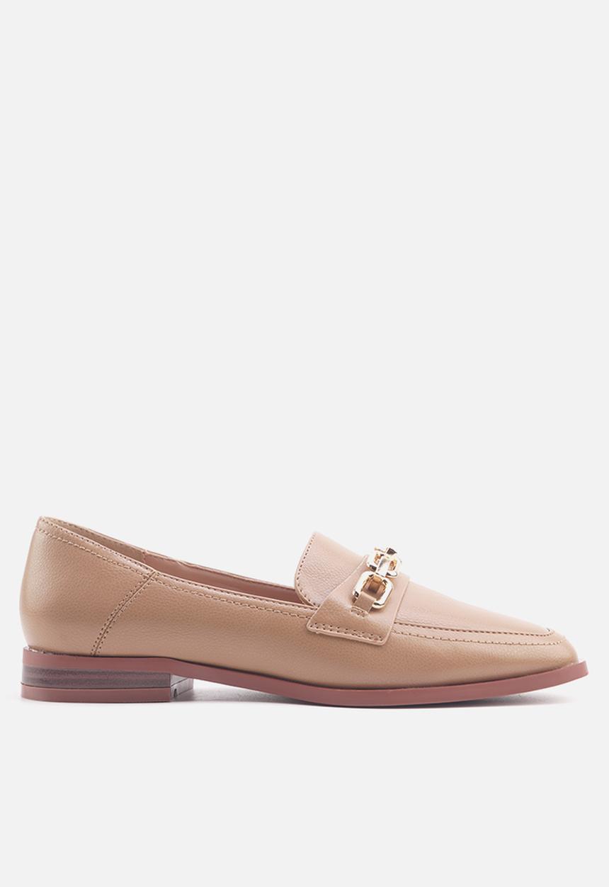 Nine West - Channa slip on flat - neutral 