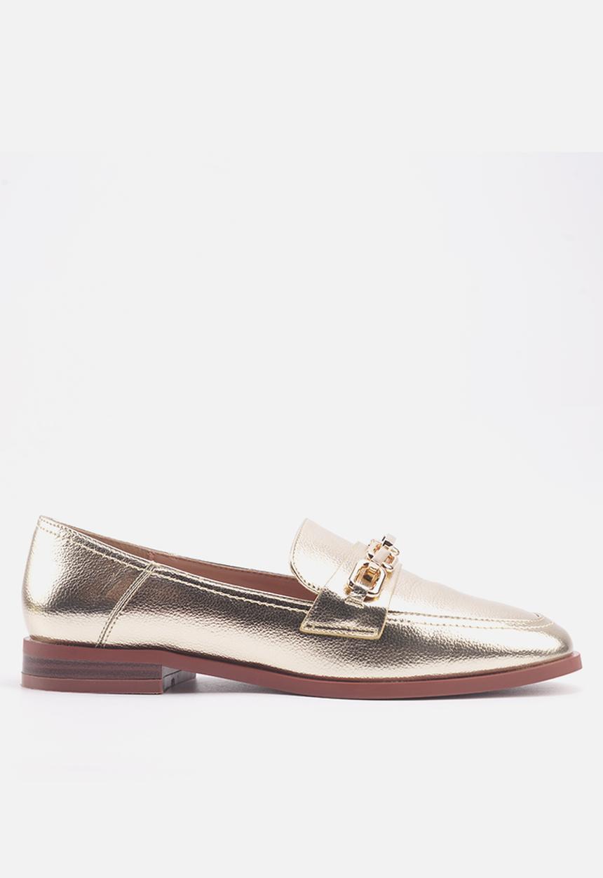 Nine West - Channa slip on flat - gold