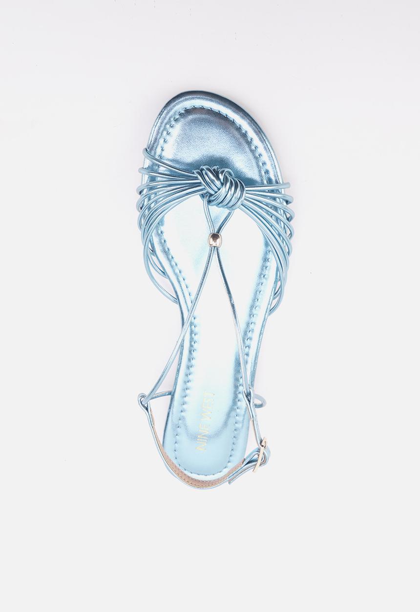 Nine West - Gamb ankle strap sandal - blue