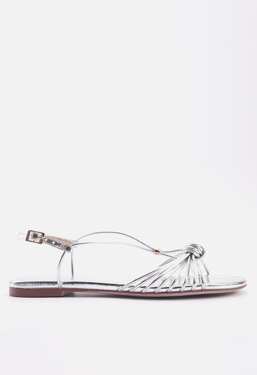 Nine West - Gamb ankle strap sandal - silver