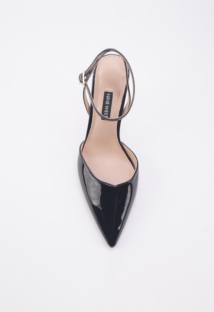 Nine West - Kimbe ankle strap heel - black