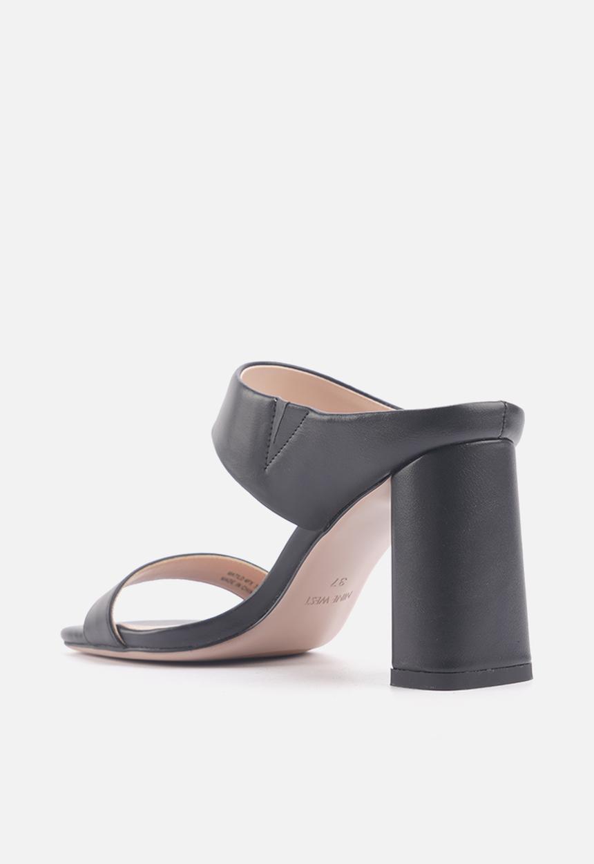 Nine West - Matild block heel slip on - black