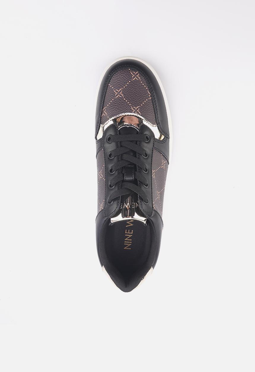Nine West - Dosse monogram sneaker - black