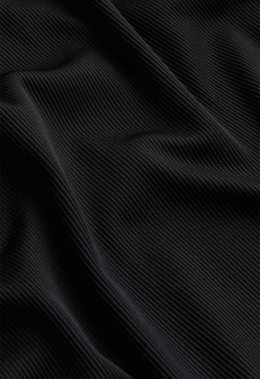 H&M - Gathered bodycon dress - black