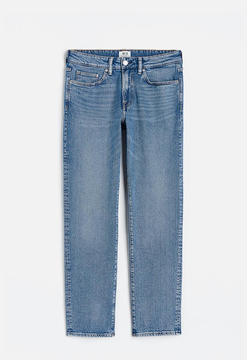 H&M - Straight regular jeans - denim blue