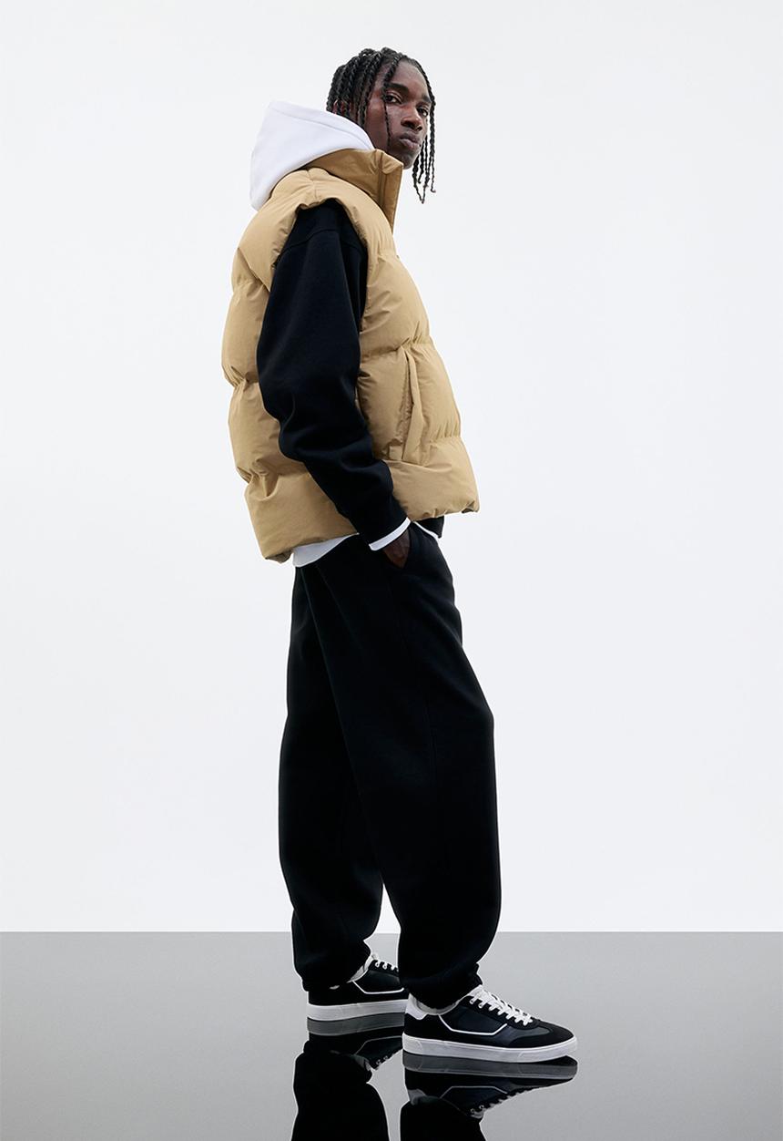 H&M - Water-repellent puffer gilet - beige