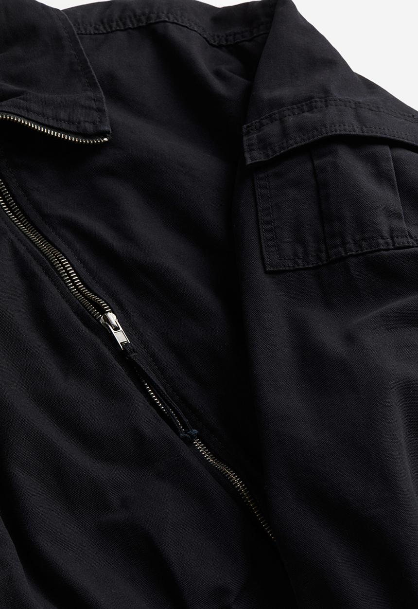H&M - Padded bomber jacket - black