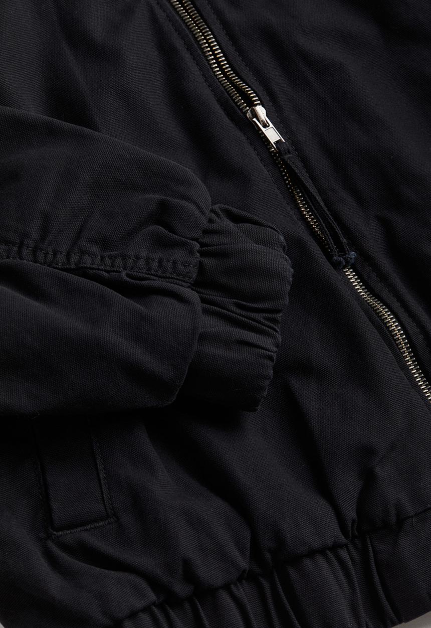 H&M - Padded bomber jacket - black