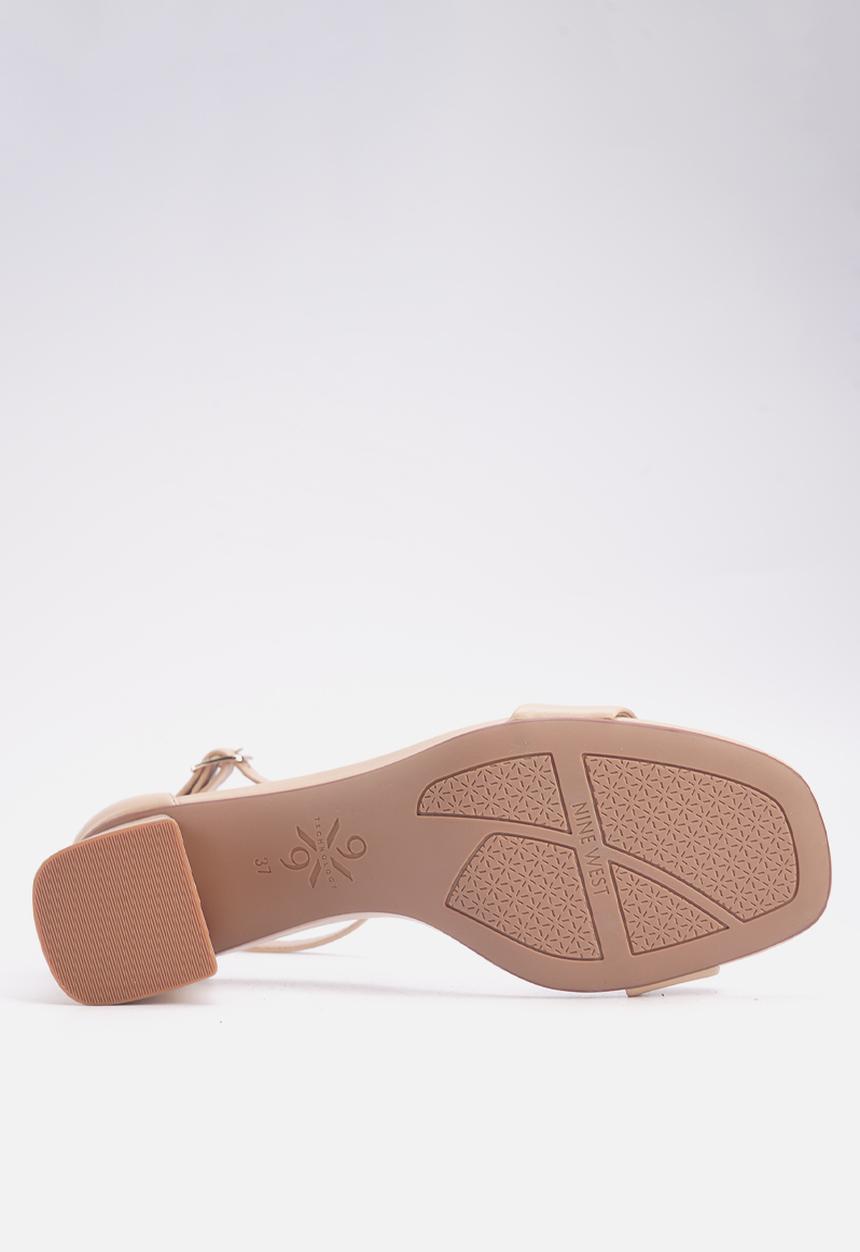 Nine West - Narla ankle strap block heel - sugar tan