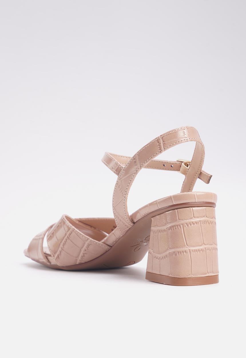 Nine West - Nasime2 ankle strap block heel - neutral