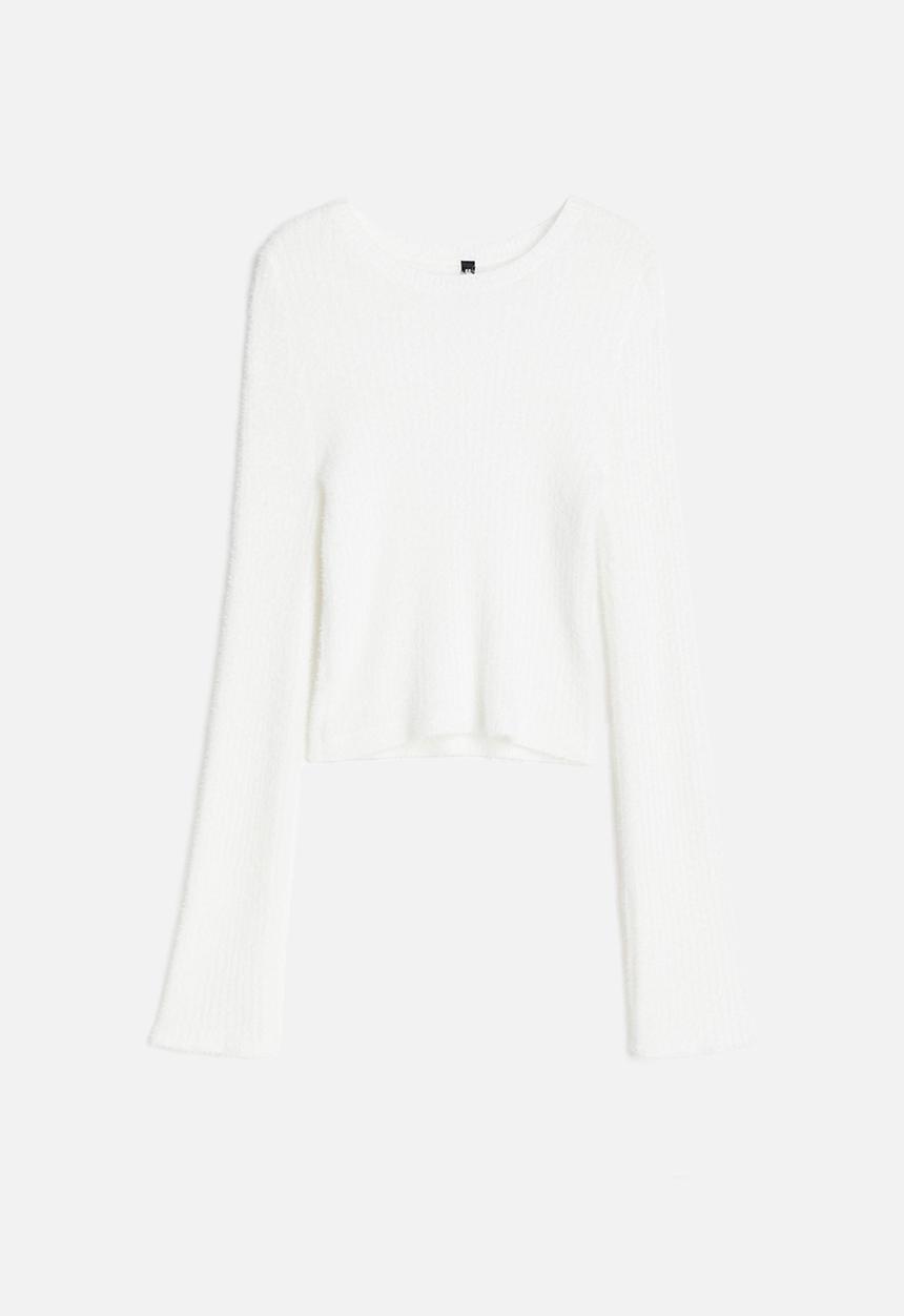 H&M - Rib-knit jumper - white
