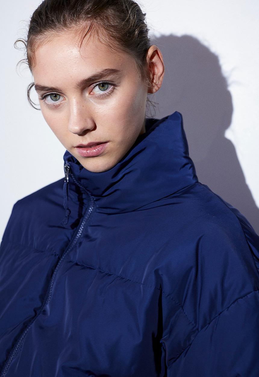 H&M - Puffer jacket - dark blue