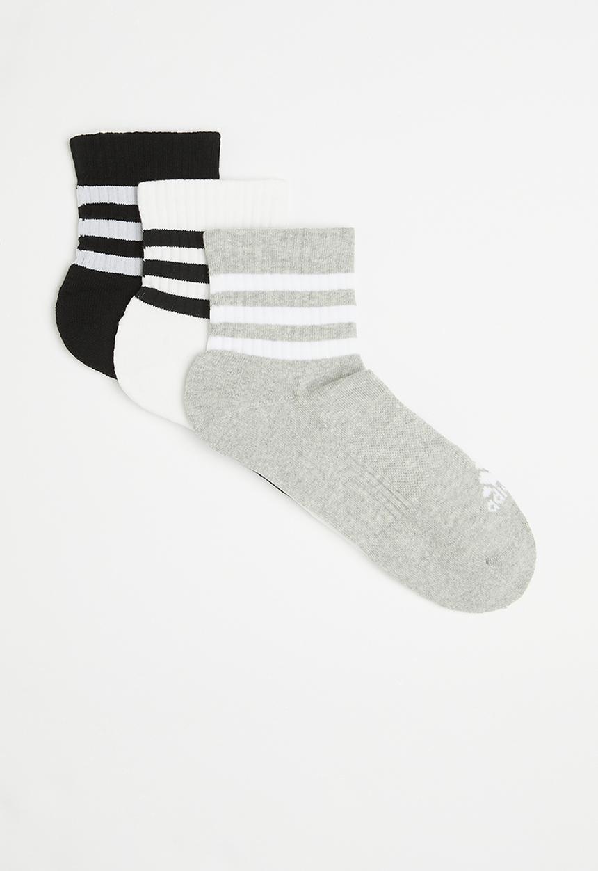 adidas Performance - 3S C Spw Mid 3P - Medium Grey Heather/White/Black