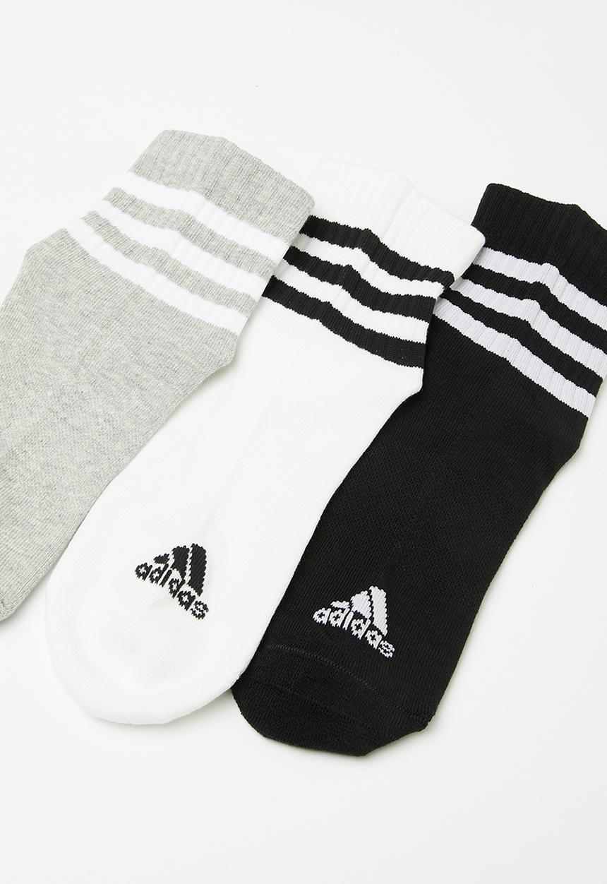 adidas Performance - 3S C Spw Mid 3P - Medium Grey Heather/White/Black