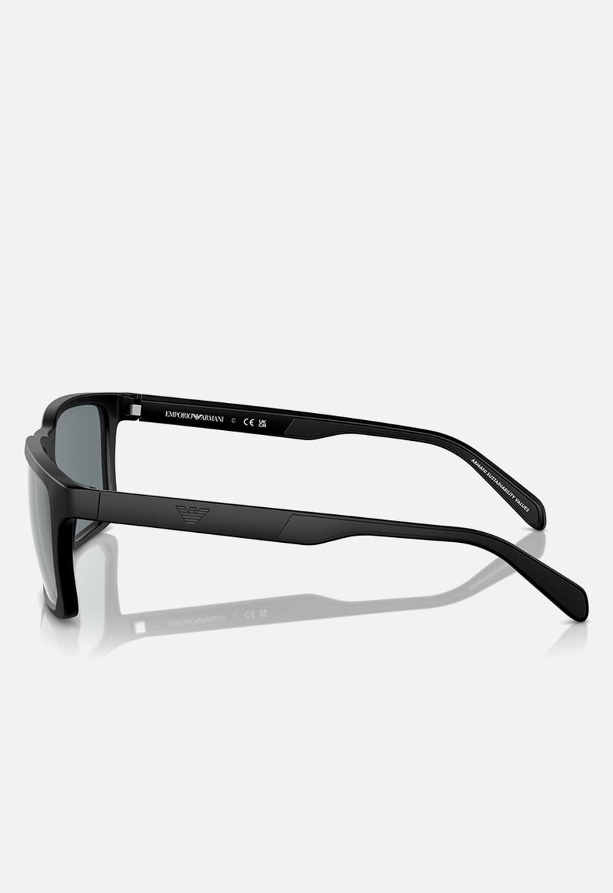 Emporio Armani - 0EA4219 Rectangle - Matte Black