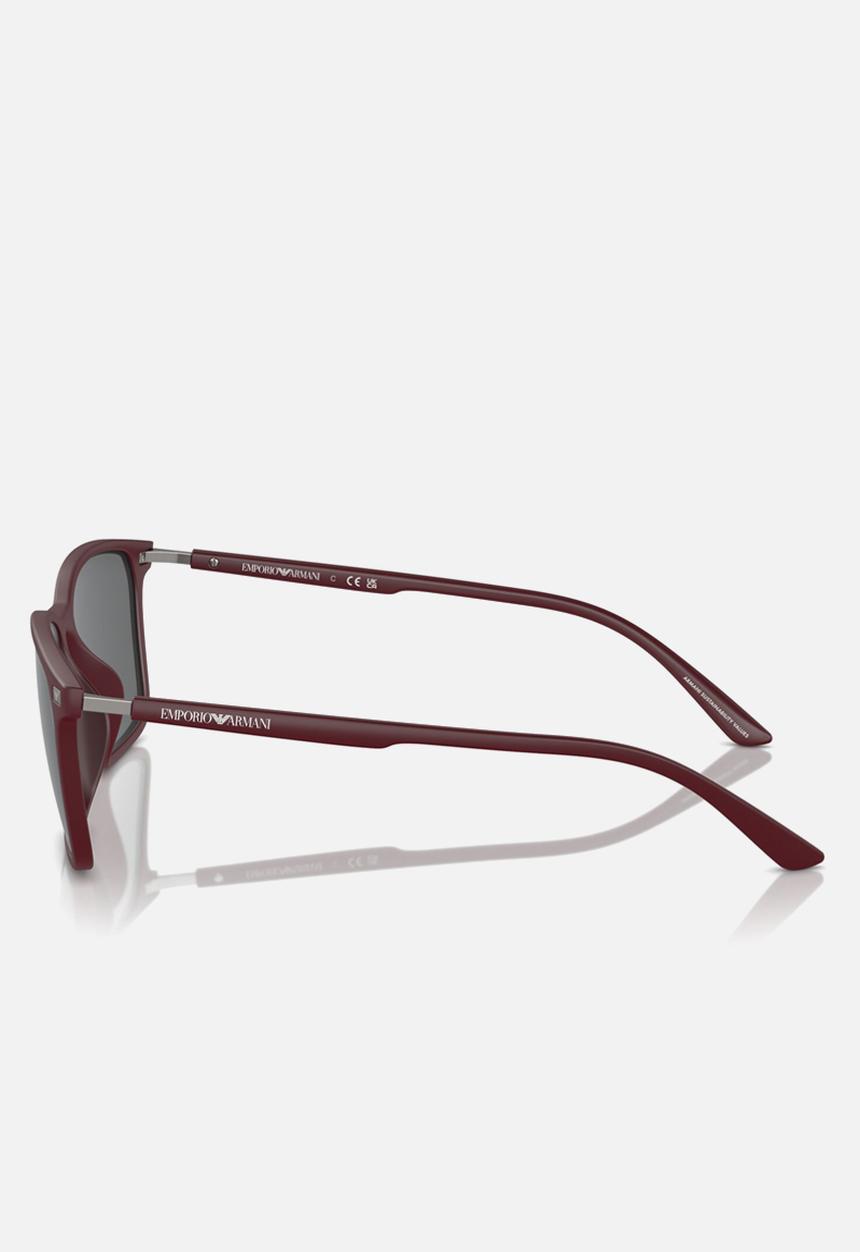 Emporio Armani - 0EA4223U Rectangle - Matte Bordeaux