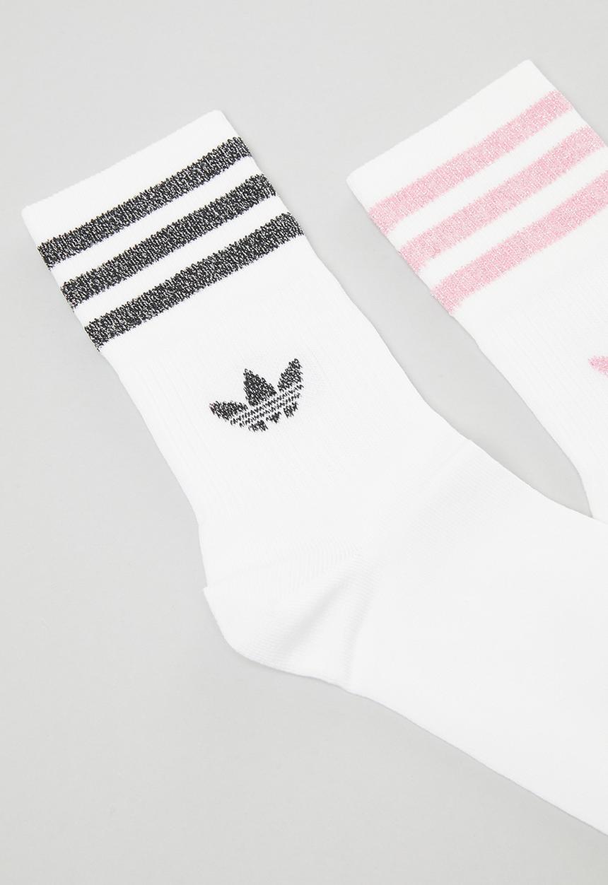 adidas Originals - Glt Crew Sck - White/Bliss Pink/Black