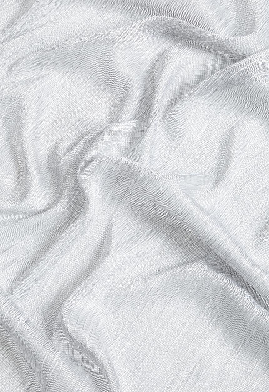 Sixth Floor - Turin Textured Sheer Eyelet Curtain - Grey