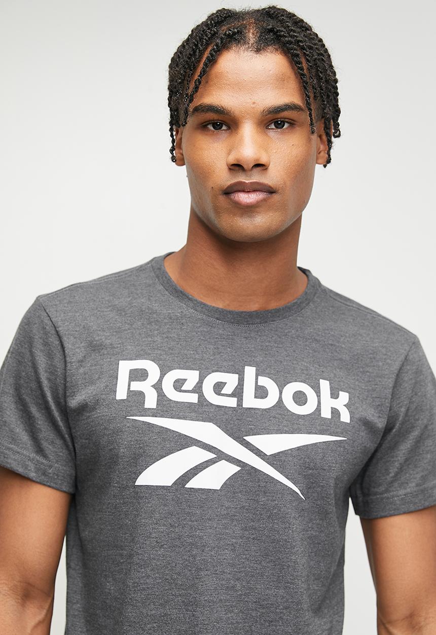 Reebok - Reebok identity big logo tee - dgreyh
