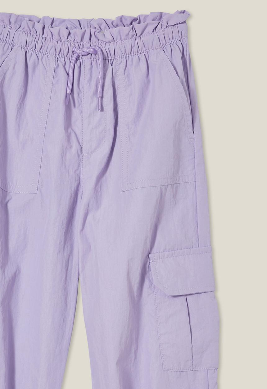 Cotton On - Brittany parachute pant - lilac drop