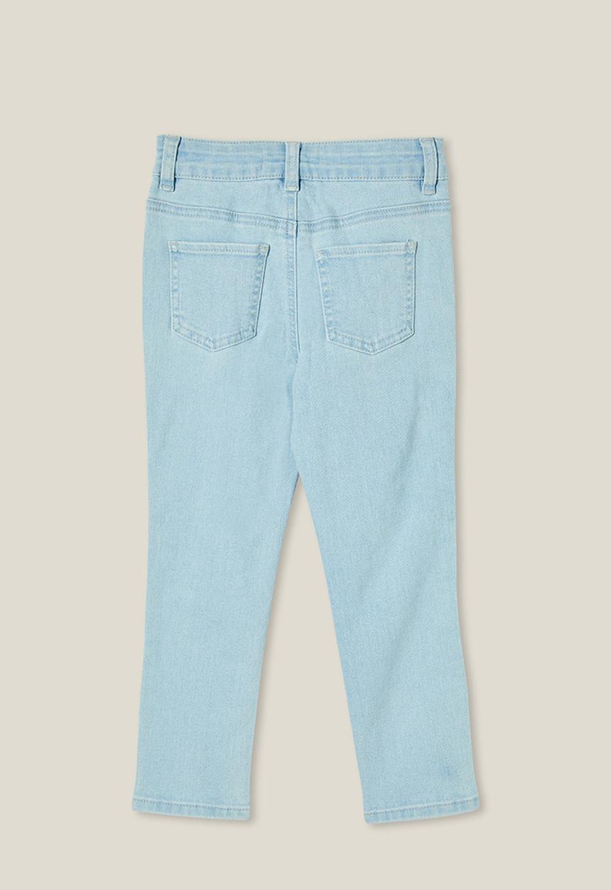 Cotton On - Robbey jean - bleach wash/diamontes