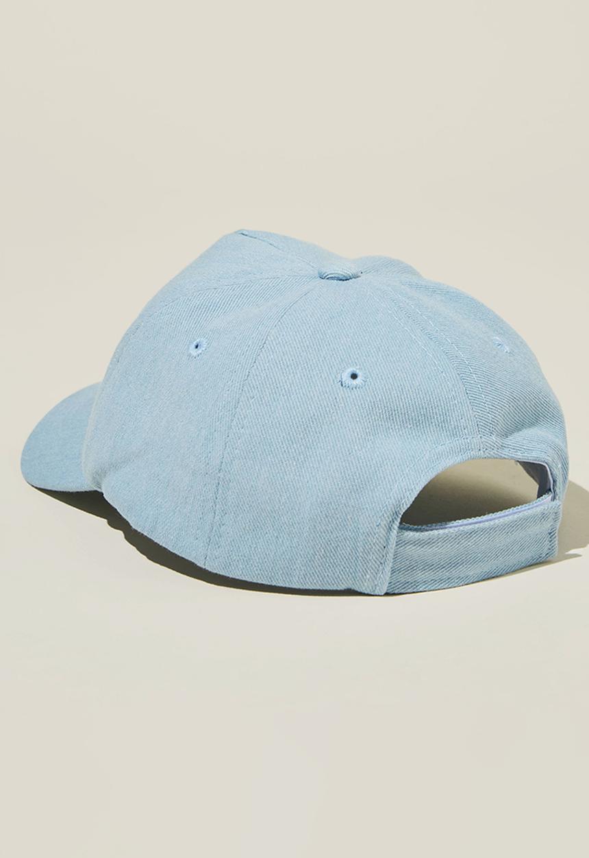 Cotton On - Kids licensed cap - lcn mat barbie/light denim