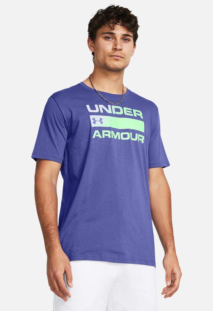 Under Armour - Ua team issue wordmark short sleeve - purple