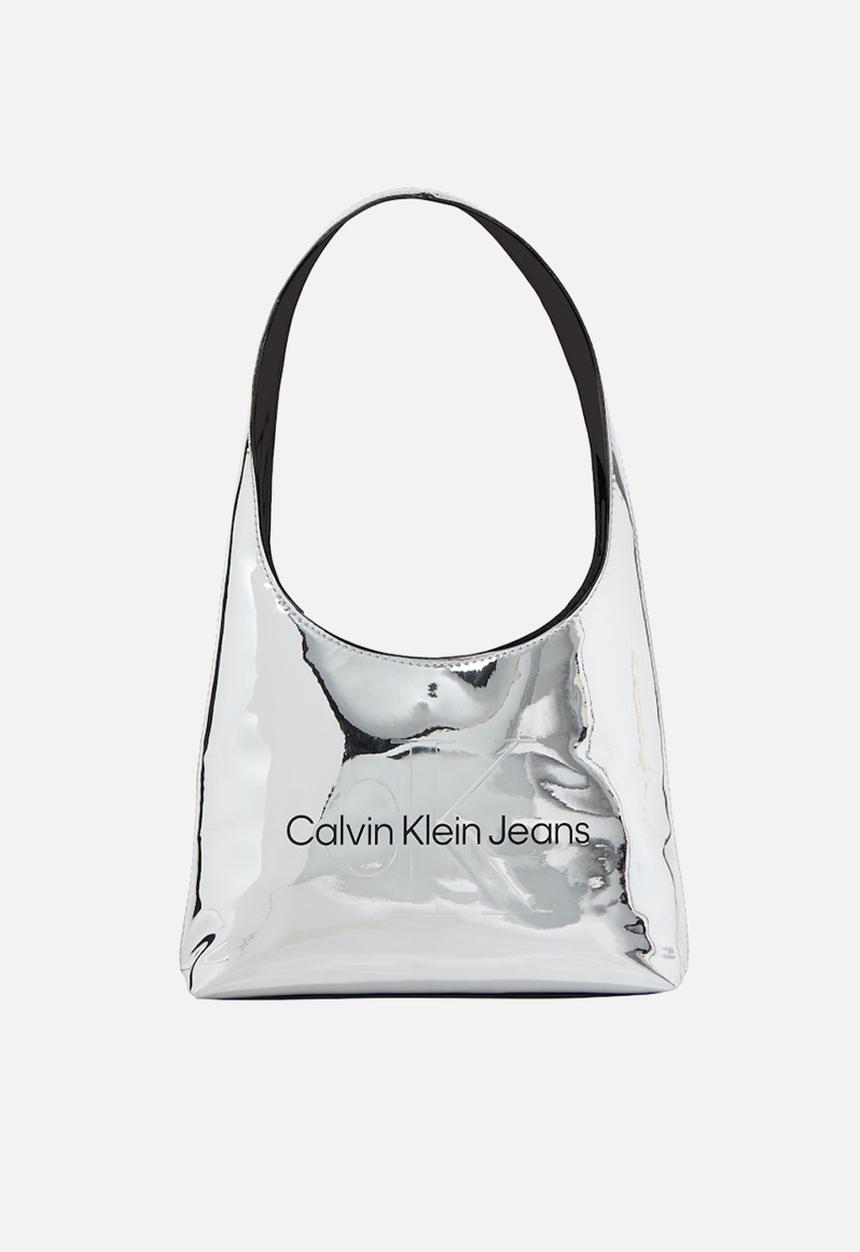 Calvin Klein - Sculpted arc shoulderbag22 monos - silver