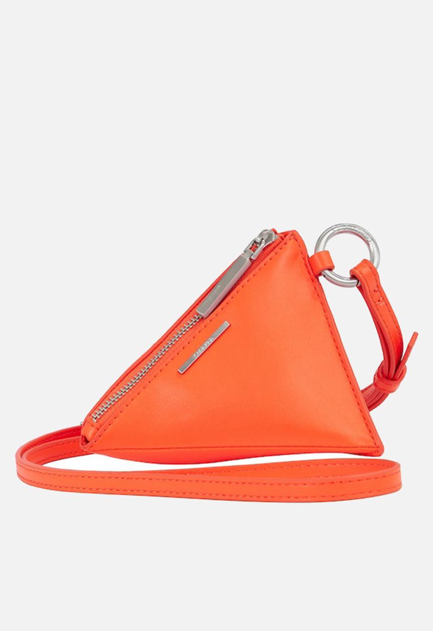 Calvin Klein - Brook pouch with strap sm - flame orange