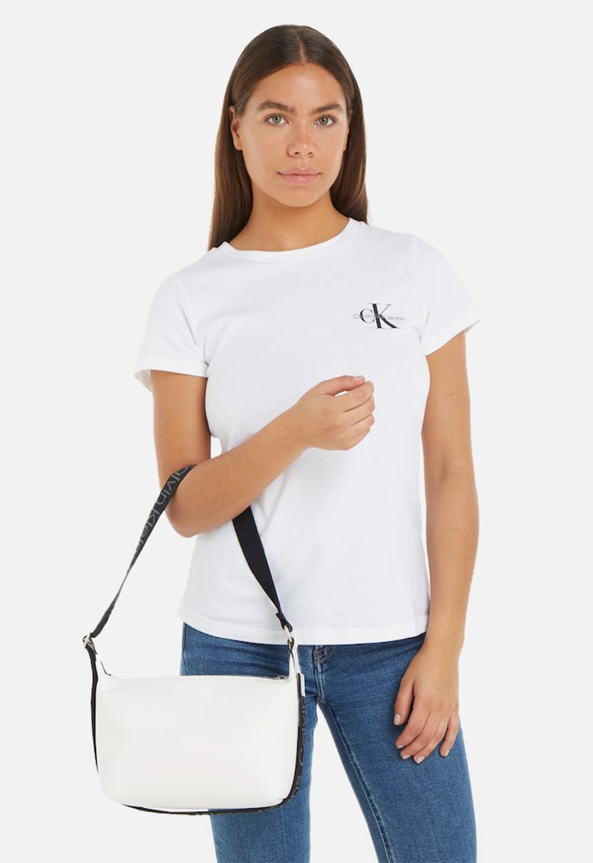 Calvin Klein - Ultralight shoulder bag22 pu - bright white