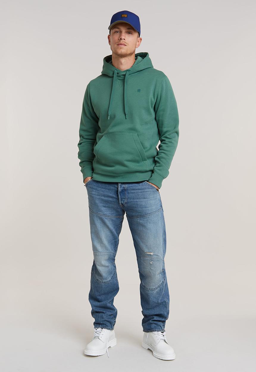 G-STAR - Premium core hdd sw long sleeve pacior sweat r - blue spruce