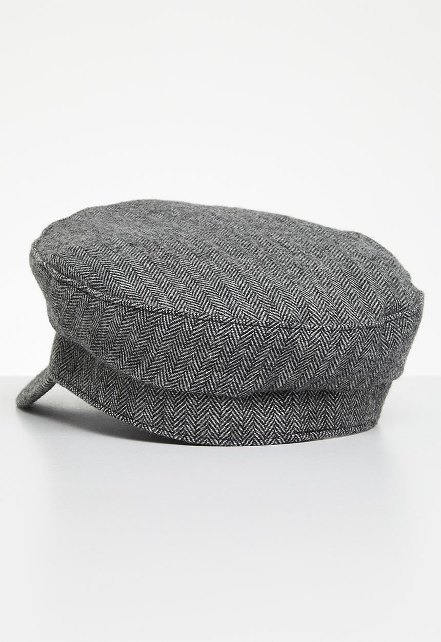 Superbalist - Emelia baker boy hat - black & white