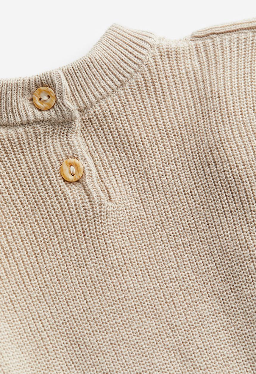 H&M - 2-Piece knitted set - light beige