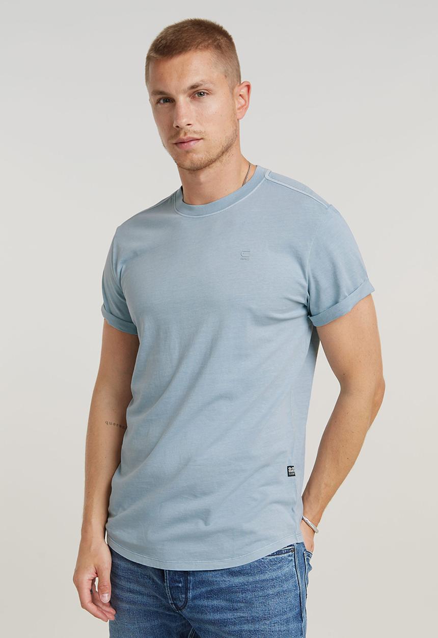 G-STAR - Lash r t short sleeve compact jersey o rfd - faze blue gd