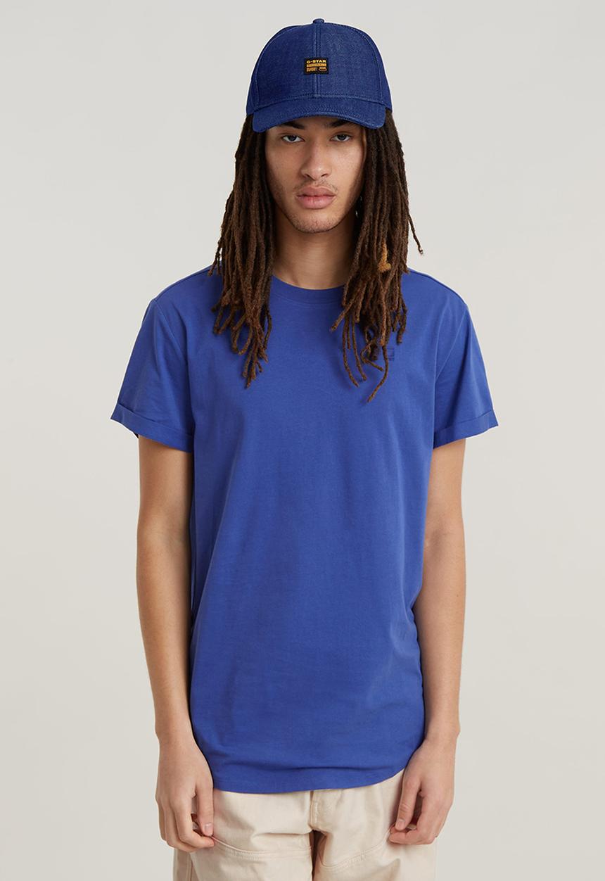 G-STAR - Lash r t short sleeve compact jersey o - radar blue