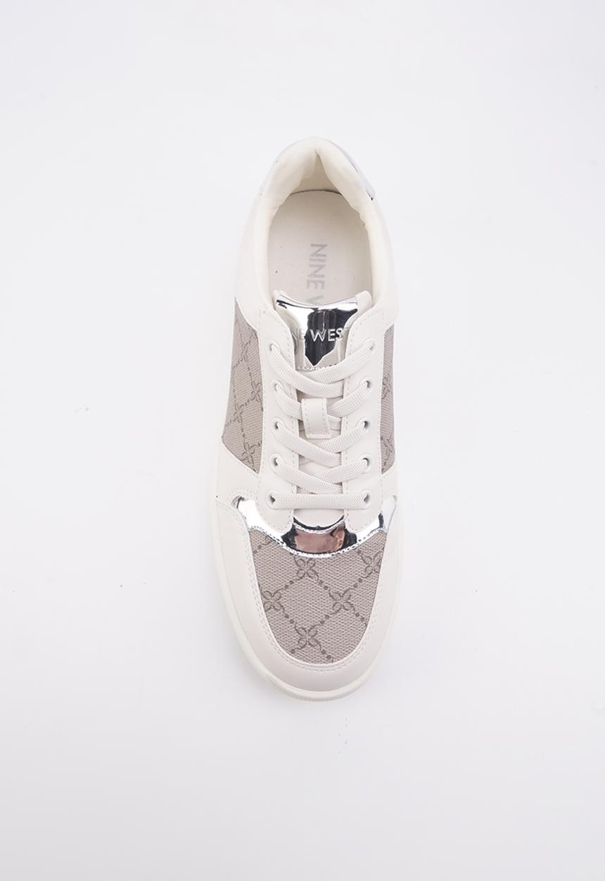 Nine West - Dosse monogram sneaker - beige