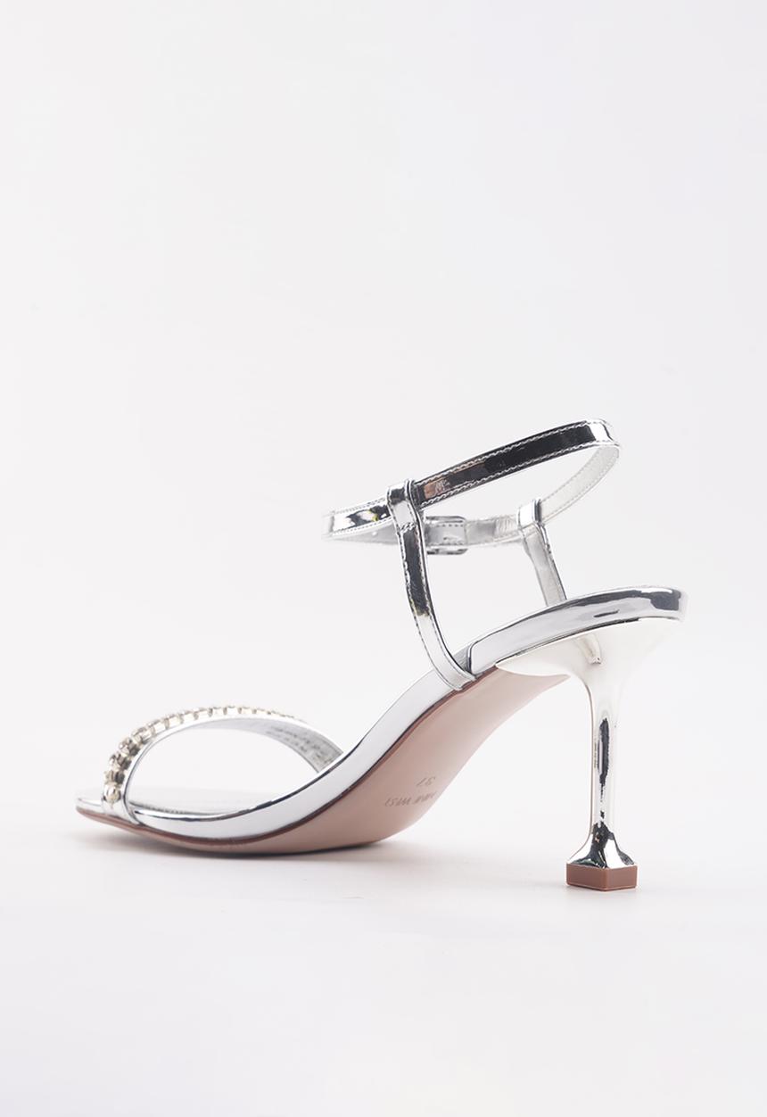 Nine West - Framan ankle strap heel - silver