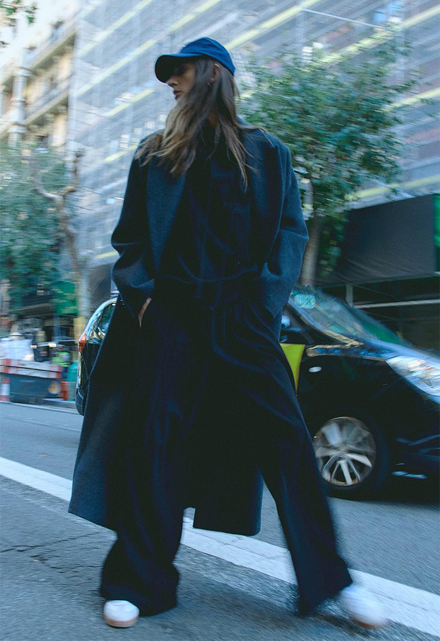 H&M - Oversized cotton hoodie - black