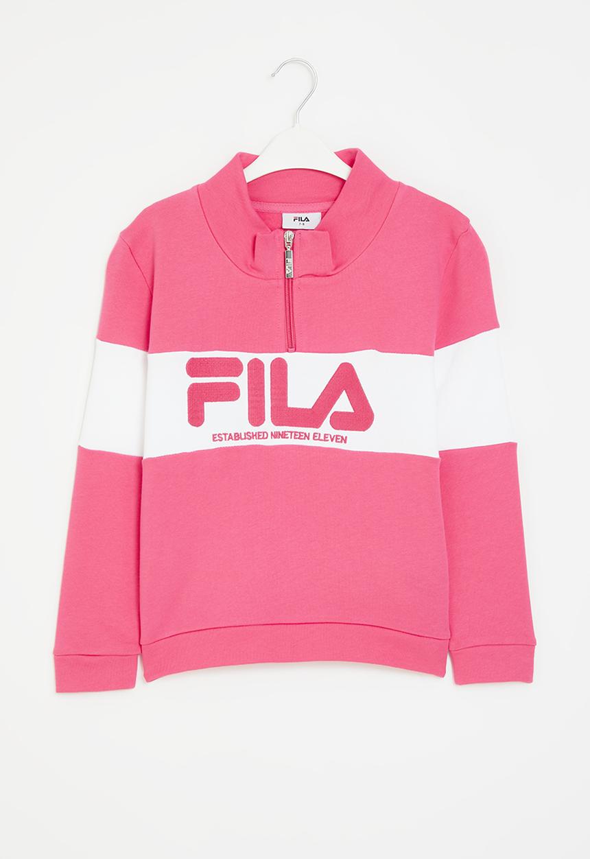 FILA - Nash 3/4 Zip Fleece - Fandango Pink