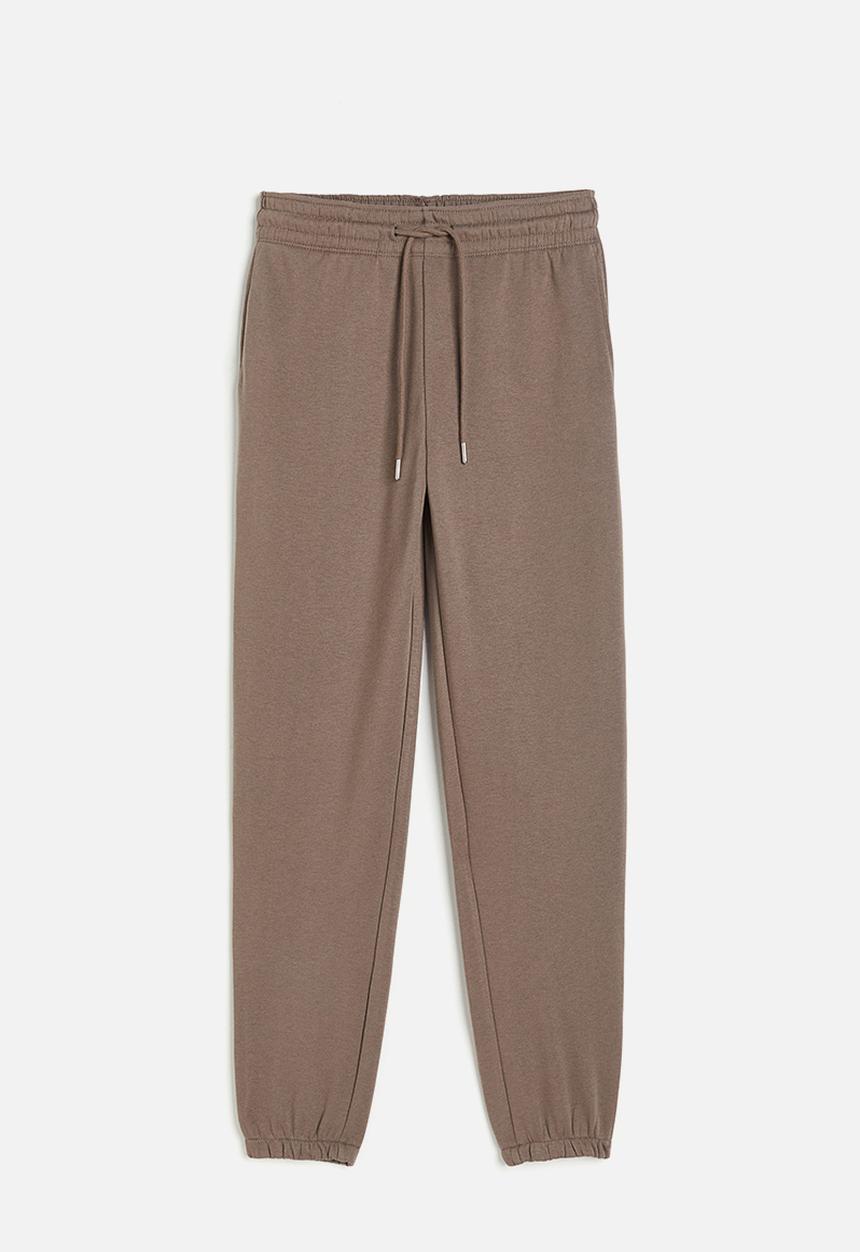 H&M - Cotton-blend sweatpants - beige 